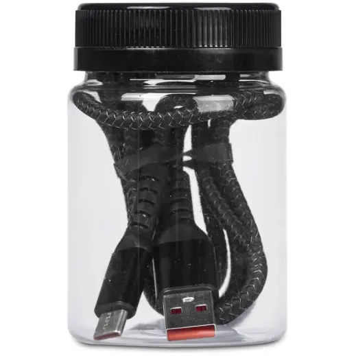 Altitude Muttle Fast Charge USB-A to Type-C Charging Cable in Jar Jar